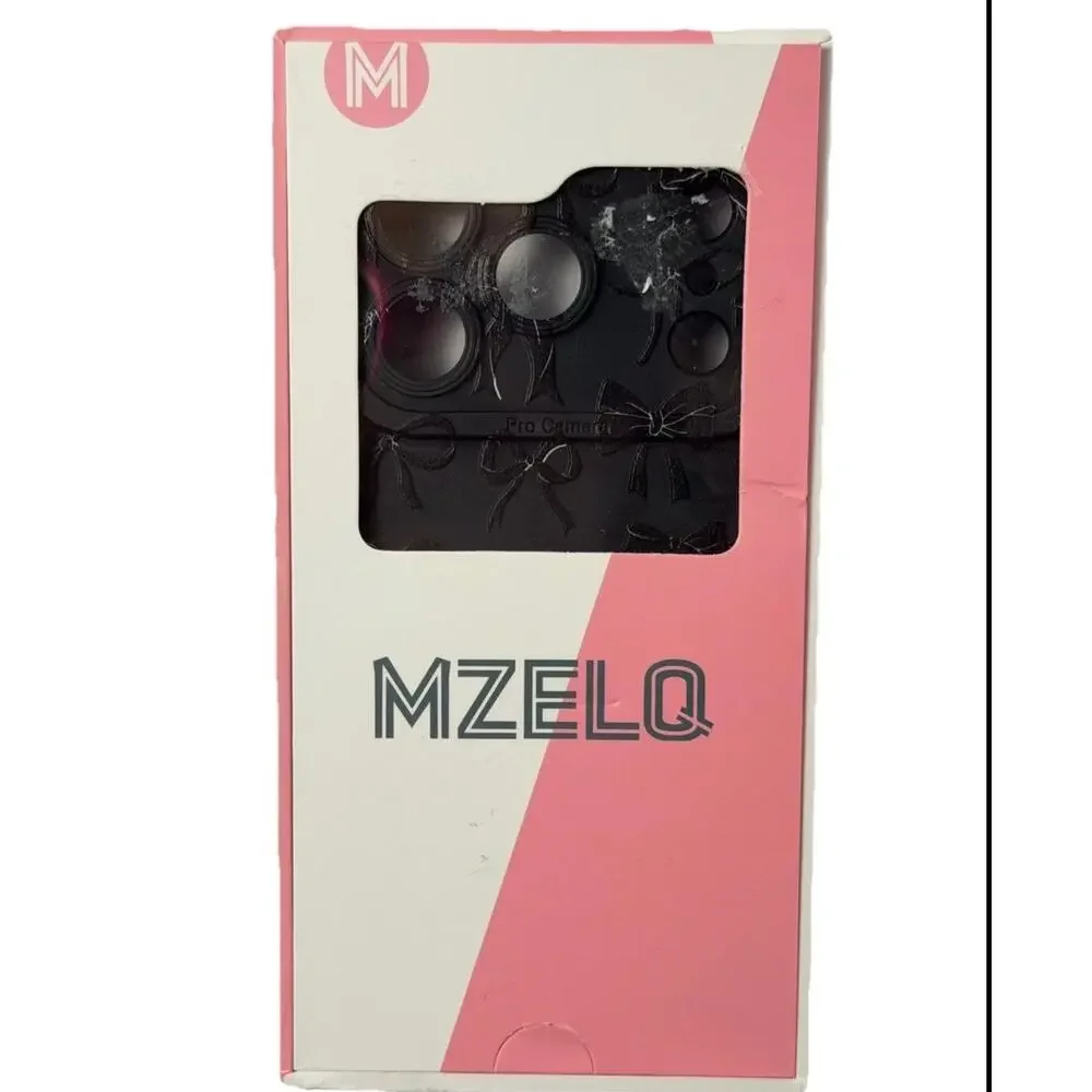 Black Bow iPhone 17 Pro Case Cute Aesthetic Protective Phone Cover